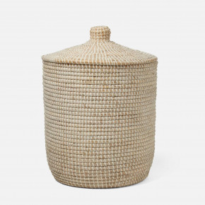 Roslyn Whitewashed Basket Tall Seagrass