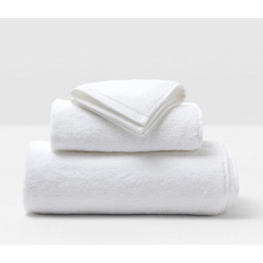 Geneva White Wash Cloth 12"L x 12"W Cotton