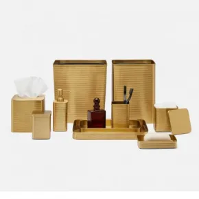 Adelaide Matte Gold Bath Accessories