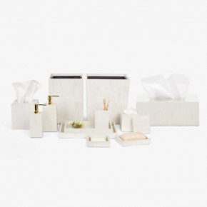 Arles White Bath Accessories