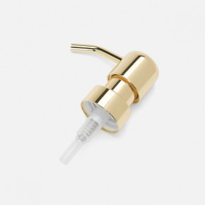 Soap Pump 21 Birds Head Polished Gold Finish