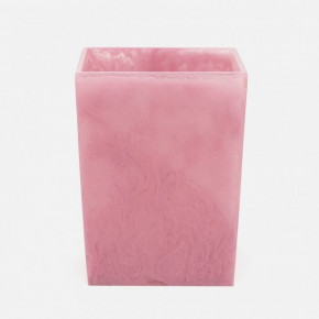 Abiko Cherry Blossom Wastebasket Square Tapered Cast Resin