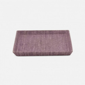 Dresden Raspberry Tray Square Small Cotton Jute Pack/2