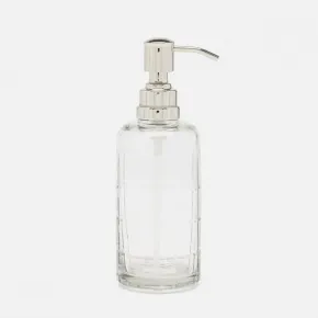 Argos Clear Soap Pump 2.5"D x 7.5"H