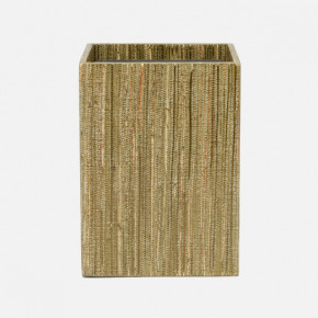 Sumter Olive Wastebasket Square Straight Hemp