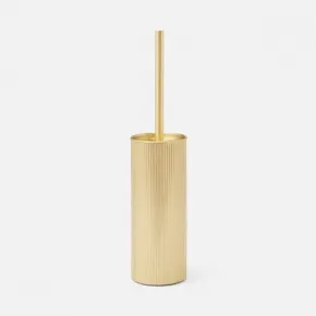 Redon Antique Brass Toilet Brush Holder 4"D x 17.75"H