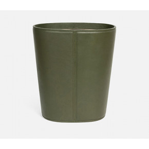 Asby Forest Wastebasket Oval Full-Grain Leather