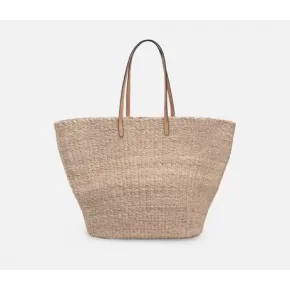 Neenah Bleached Shopper Tote Bag Abaca