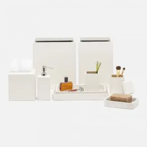 Victoria White Bath Accessories