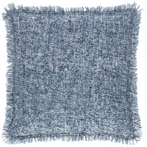 Boucle Navy Indoor/Outdoor Decorative Pillow 20" Square