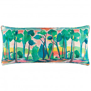 Treescape Multi Indoor/Outdoor Decorative Pillow 15" Lumbar