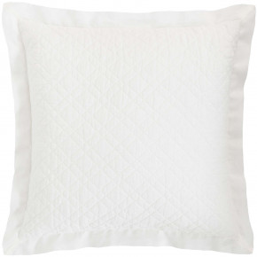 Washed Linen Ivory Quilted Sham King 20" x 36"
