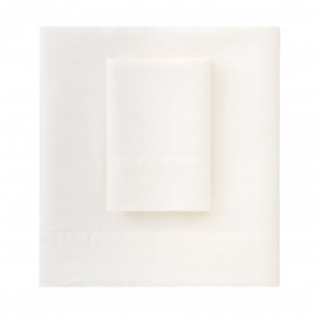 Lush Linen Ivory Pillowcases Standard, Pair