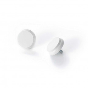 End Cap White Finials One Size