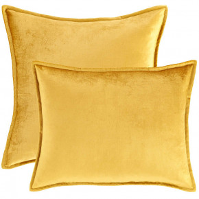 Panne Velvet Gold Pillow 20" Square