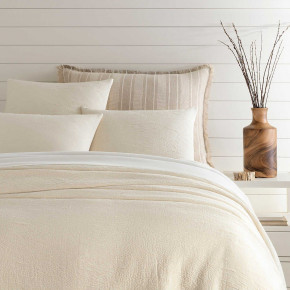 Capitola Ivory Duvet Cover Twin
