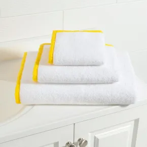 Organic Towel Sets in Lemon Yellow, Towel Collection