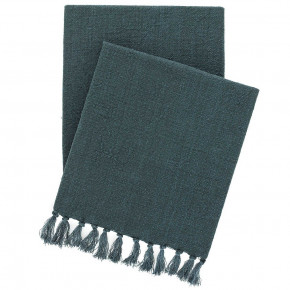 Evelyn Linen Everglade Throw One Size