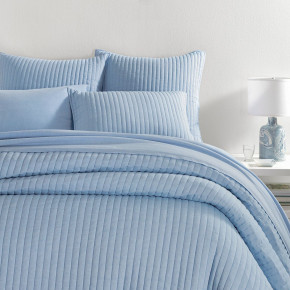Cozy Cotton French Blue Bedding