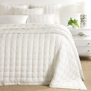 Cozy Cotton Ivory Puff Bedding