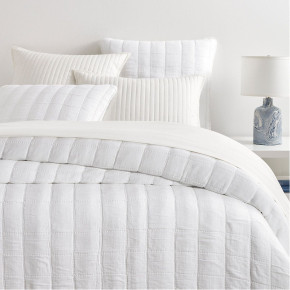 Monet White Quilted Bedding