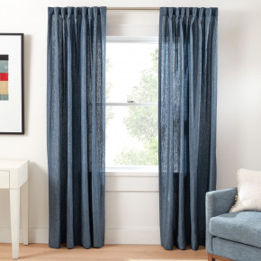 Jovi Linen Ink Curtain Panel