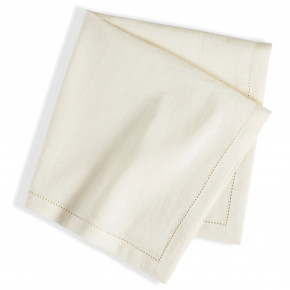 Haven Hemstitch Ivory Napkin, Set of 4