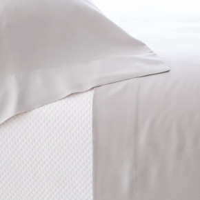 Silken Solid Grey Bedding