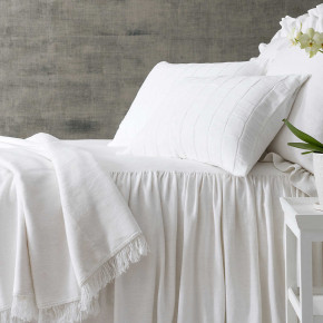 Wilton White Cotton Bedding