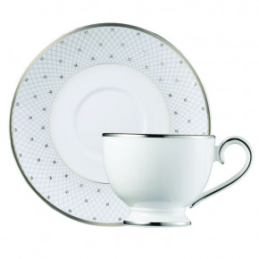 Princess Platinum Tea Cup & Saucer 6.2 in