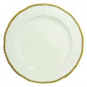 Antique Gold Dinner Plate 10.5 in