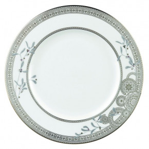 Platinum Leaves Dinner Plate 10.5 in