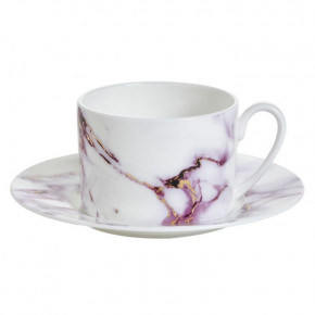 Marble Chianti Tea Cup & Saucer 6 in