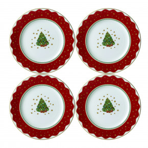 My Noel Canape/Dessert Plate, set of 4 (8.5 in)