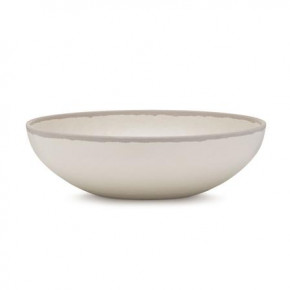 Potter Stone Gray Melamine/Bamboo 12" Rd Serving Bowl