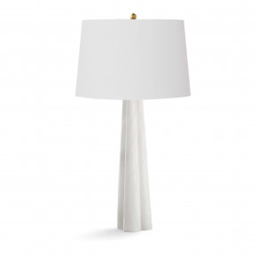 Quatrefoil Alabaster Table Lamp Large