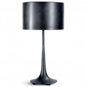 Trilogy Table Lamp, Black Iron