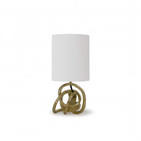 Mini Knot Lamp, Soft Gold