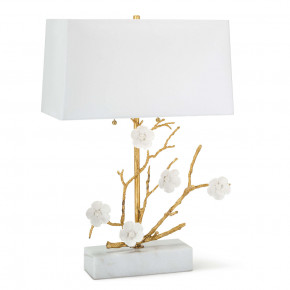 Cherise Horizontal Table Lamp, Gold