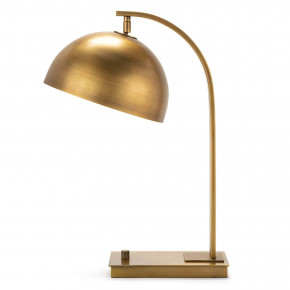 Otto Desk Lamp, Natural Brass