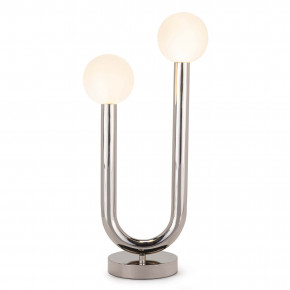 Happy Table Lamp, Polished Nickel