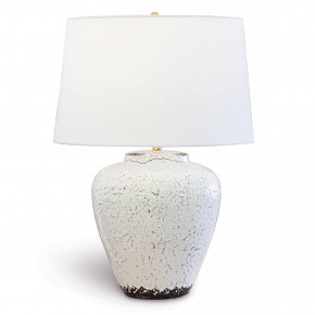 Southern Living Harper Ceramic Table Lamp, Ivory