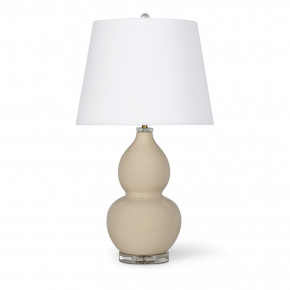 June Ceramic Table Lamp, Ivory