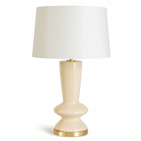 Southern Living Pennie Ceramic Table Lamp, Ivory