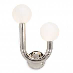 Happy Sconce Right Side, Polished Nickel
