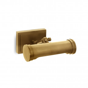 Southern Living Tate Picture Light Small, Natural Brass
