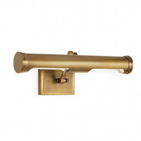 Southern Living Tate Picture Light Medium, Natural Brass