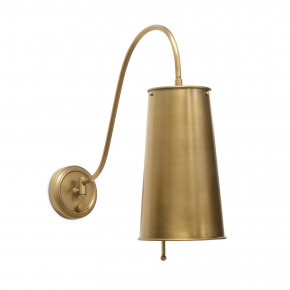 Southern Living Hattie Sconce, Natural Brass