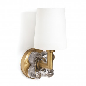 Southern Living Bella Sconce, Natural Brass