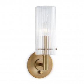 Dixie Sconce Natural Brass